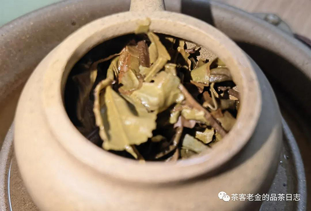 流星赶月老曼峨古树茶普洱茶