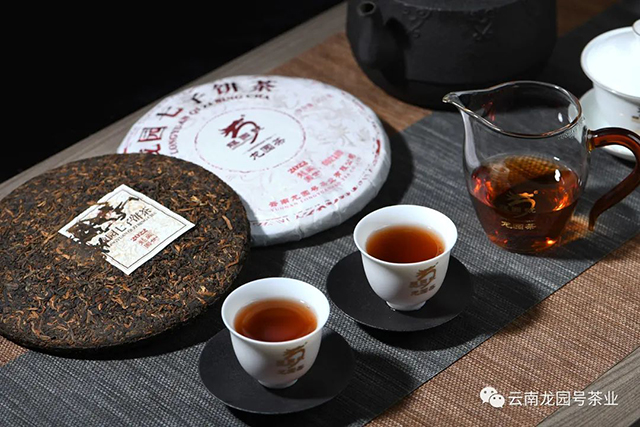 龙园号龙园七子饼普洱茶