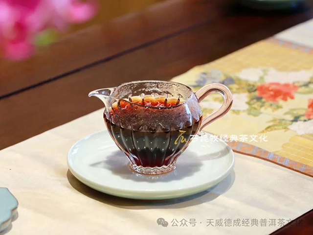 天威德成2024年琵琶隐熟茶普洱茶品质特点